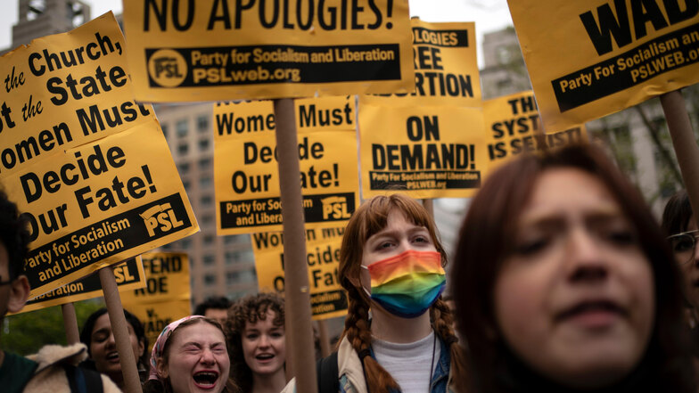 Proteste gegen drohendes Aus des Abtreibungsrechts in den USA