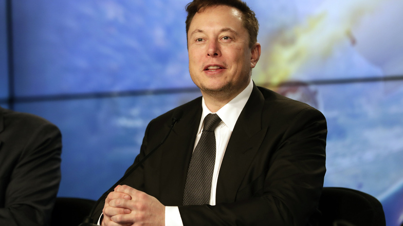 Milliardär Elon Musk hat große Pläne - wie immer.