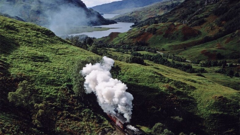 Highland: Der Jacobite-Zug ist das Sahnehäubchen in der schottischen Landschaft.