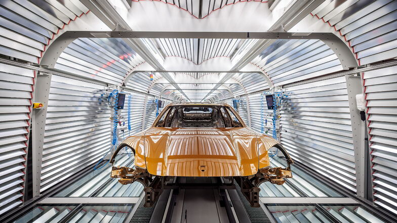 In Leipzig wird künftig der Porsche Panamera gefertigt.