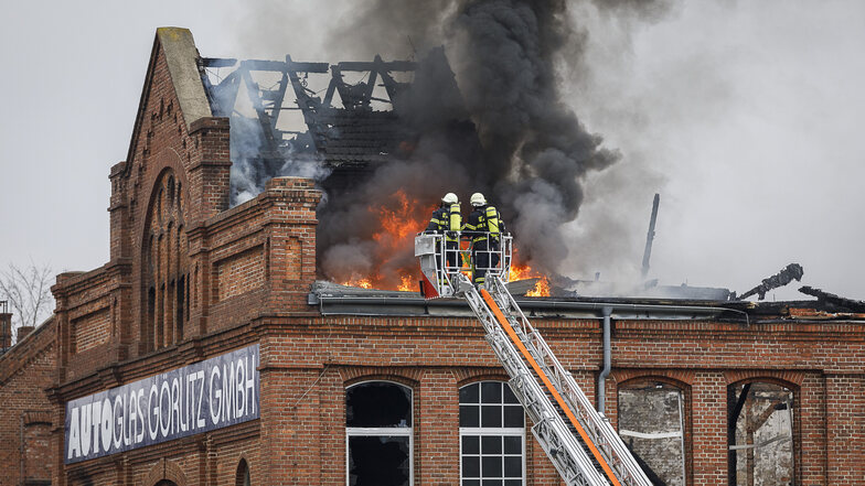 Am 25. Februar war der gesamte Gewerbekomplex an der Reichenbacher Straße niedergebrannt.