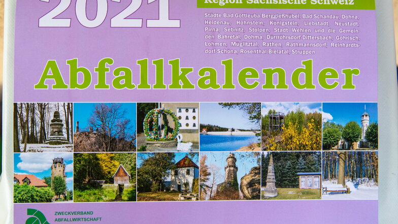 Der Abfallkalender 2021 des Landkreis Sächsische Schweiz-Osterzgebirge ist in Birkwitz-Pratzschwitz heiß begehrt.