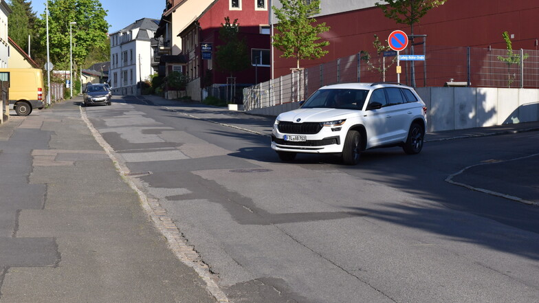 Sperrung, Umleitung, Ampeln: So läuft die Sanierung der Gitterseer Straße in Freital