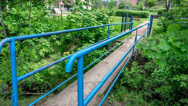 Brücke zum Spielplatz in Zschaitz muss erneuert werden