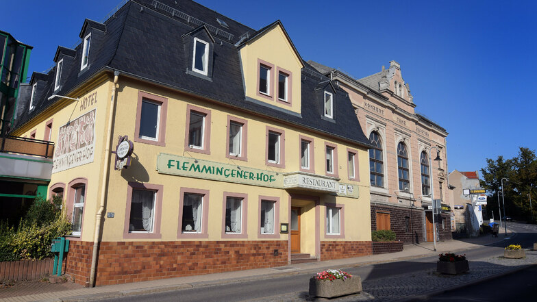 Der Flemmingener Hof gehörte früher zu den renommierten Gasthäusern in Hartha. Seit 2017 hat er jedoch geschlossen.