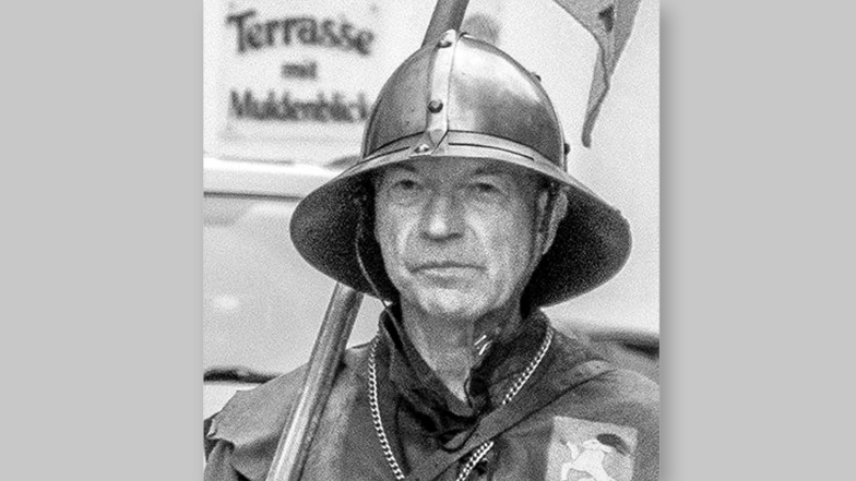 Klaus Ziegler ist in Leisnig als Hauptmann der Stadtwache bekannt. Er ist kürzlich verstorben.