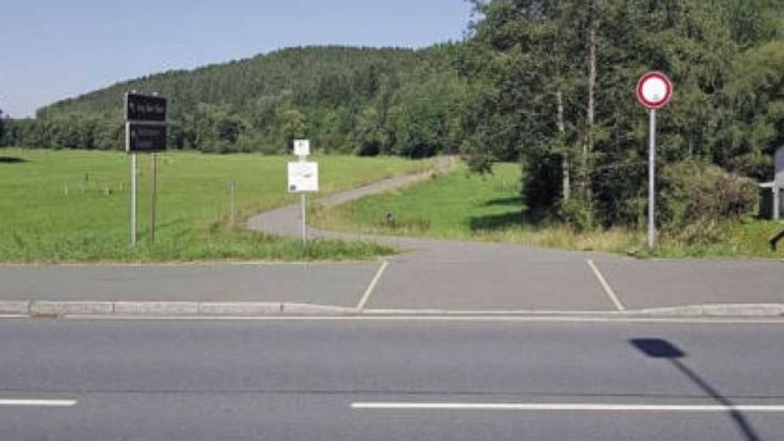 Dieser Radweg im Vogtlandkreis
kann nicht
genutzt werden, weil
er rechtswidrig gebaut
wurde.