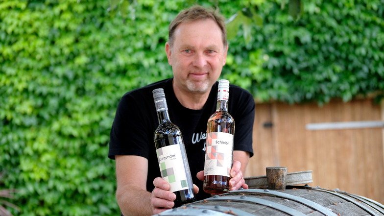 Winzer Steffen Loose im Jahr 2020. Weine seines Weinguts konnten beim Falstaff gut abschneiden.