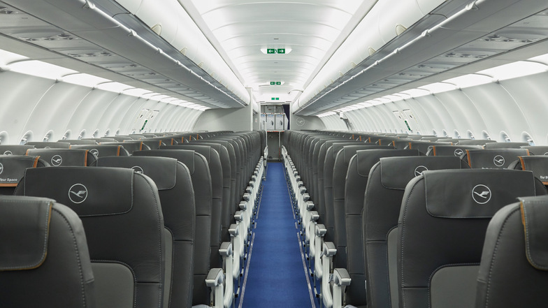 Blick in eine Lufthansa-Maschine: Das Fliegen soll für Passagiere angenehmer werden.