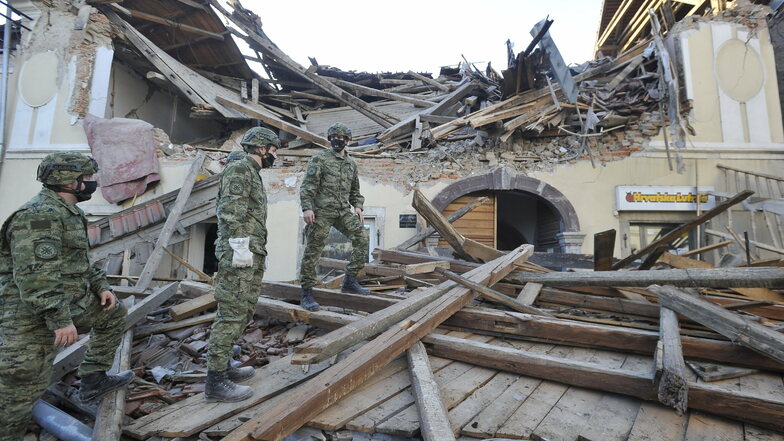 Schweres Erdbeben erschüttert Kroatien