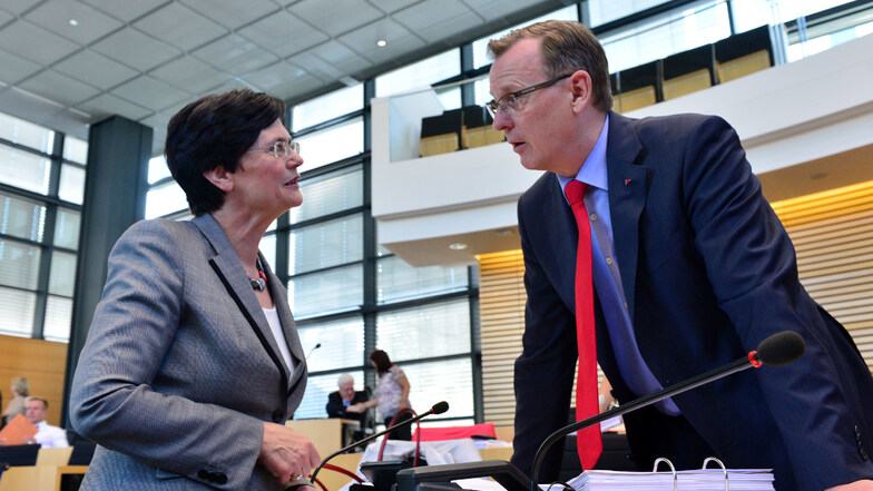 Bodo Ramelow hatte Christine Lieberknecht als Regierungschefin des technischen Rumpfkabinetts vorgeschlagen.