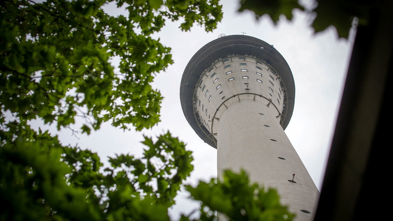 Bis 2025 soll er wiedereröffnet werden, der Dresdner Fernsehturm.