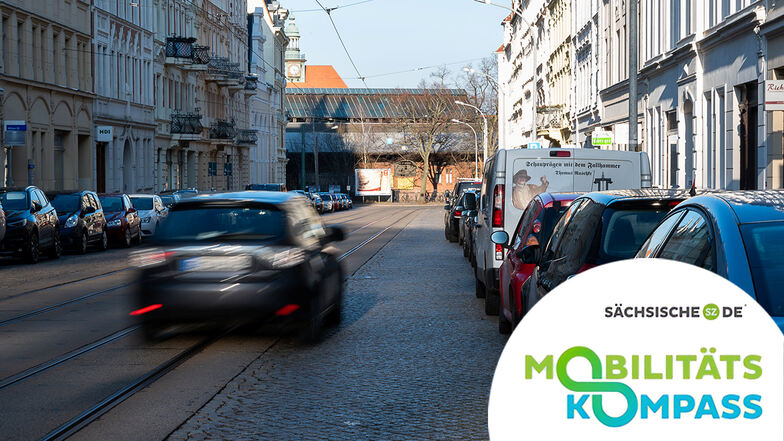 Alles zugeparkt: So wie hier auf der Kunnerwitzer Straße in der Südstadt sieht es in Görlitz ganz oft aus.