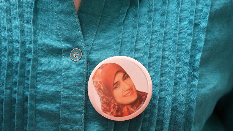Gedenken an die ermordete Marwa el-Sherbini