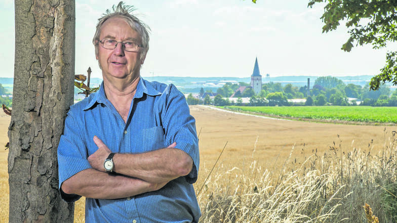 Gerd Prause hat seine Heimatgemeinde ständig im Blick – und als Gemeinderat ab 1990 die Entwicklung von Kodersdorf tatkräftig mitbestimmt. Jetzt verabschiedet er sich mit einem guten Gefühl.