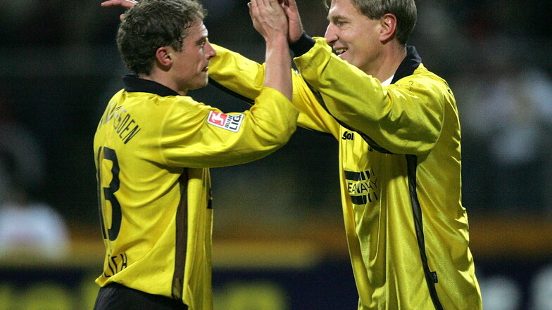 Gemeinsam mit Christian Fröhlich spielte Steffen Heidrich in der Saison 2004/05 in der 2. Bundesliga.