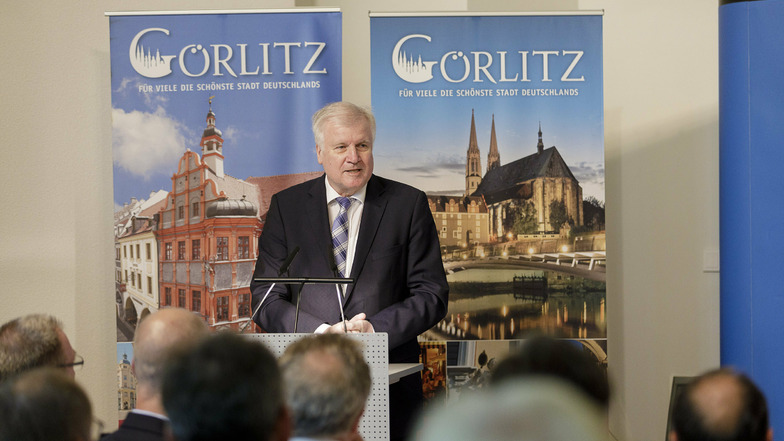 Im vergangenen Jahr war Bundesinnenminister Horst Seehofer in Görlitz und sprach im Schlesischen Museum zum Strukturwandel am Beispiel Bauen 4.0