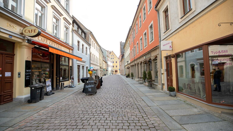 Barbiergasse in der Pirnaer Altstadt: Ab Ende April für fünf Monate gesperrt.