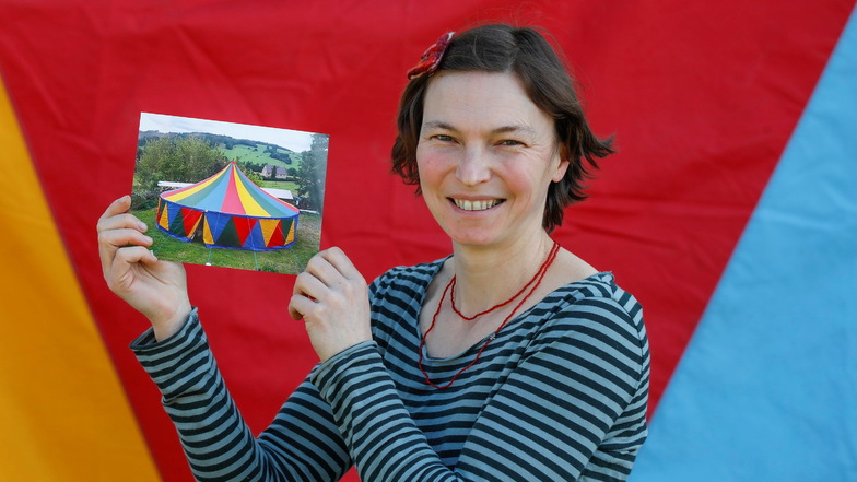 So ein Zelt will Gemeindepädagogin Anke Eichhorn anschaffen.