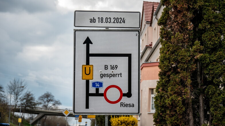 Ab Montag ist die B169 vom Abzweig gadewitz bis zur Kreuzung nach Ostrau wegen Bauarbeiten voll gesperrt.