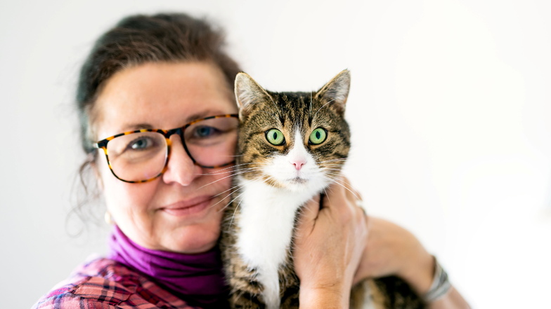 Martina Richter, die Vorsitzende vom Tierschutzverein Sebnitz hofft, die Katzen aus ihrer Pflegestelle schnell vermitteln zu können.