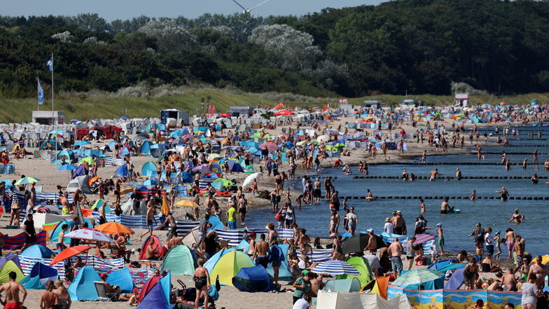 Trotz Hochbetrieb am Ostseestrand kommen die meisten Urlauber gut erholt zurück.