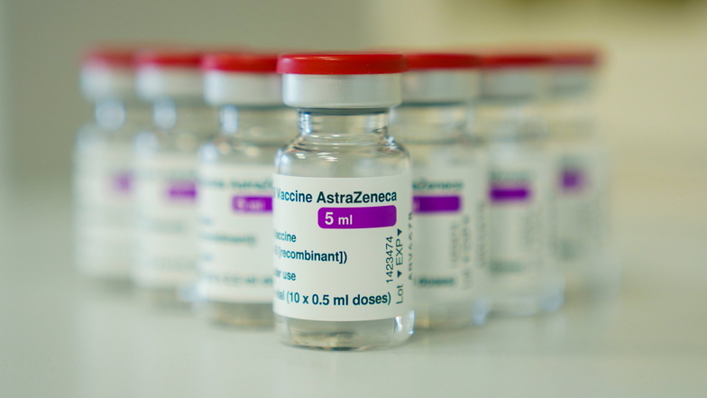 Der Impfstoff von Astrazeneca liegt nicht auf Halde, sagt das Sächsische Sozialministerium.