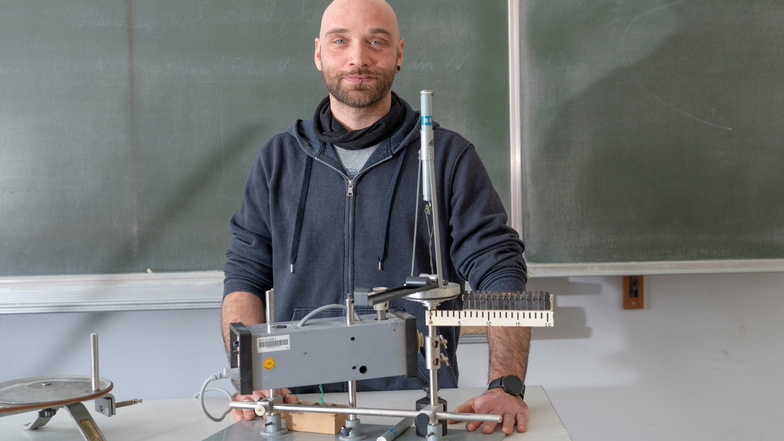 Martin Anker (37) unterrichtet Physik und Mathematik.