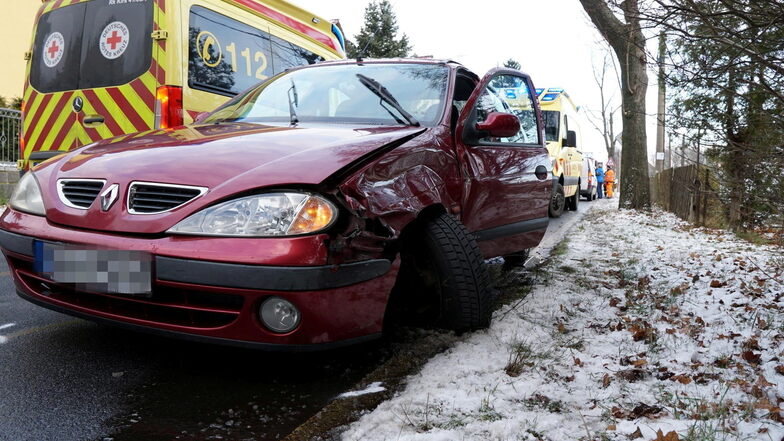 In Neukirch kam es am Dienstagnachmittag zu einem Verkehrsunfall.