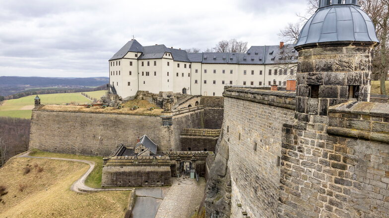 Mit rund 500.000 Besucher gehört die Festung Königstein zu den Touristen-Hotspots in der Sächsischen Schweiz.