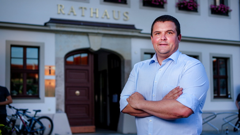 Neuer Rathauschef: Frank Höhme (parteilos).