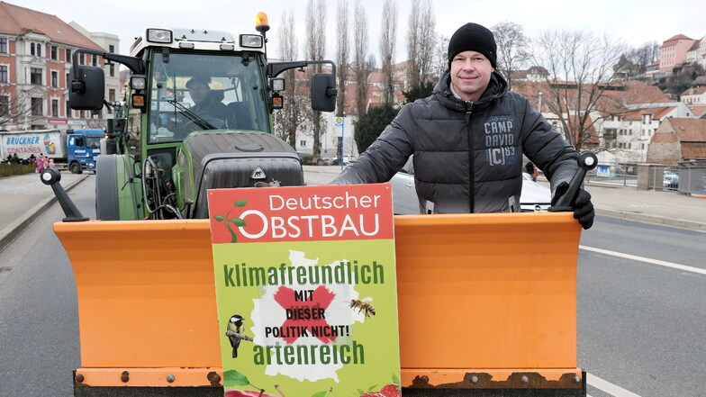 Michael Görnitz ist Biobauer und Chef des gleichnamigen Obstbaubetriebes. Er fürchtet angesichts wachsender Bürokratie und Regelungswut um die Zukunft der Agrarwirtschaft in Deutschland.