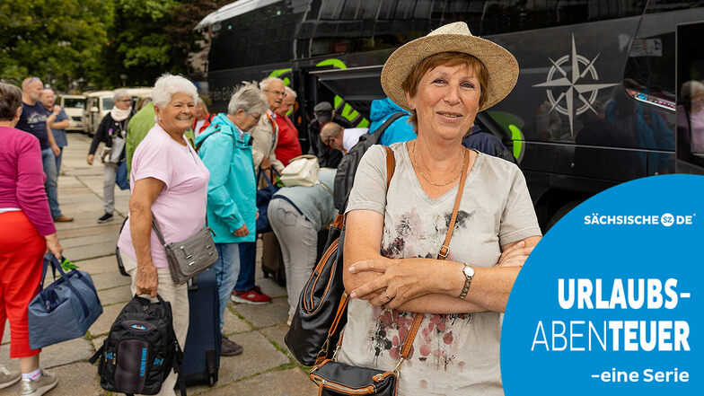 Frisch zurück von der Ostseeküste: Bus-Touristin Gudrun Weller aus Rosenthal war fünf Tage mit SZ-Reisen unterwegs.