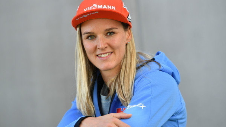Denise Herrmann-Wick genießt ihr Leben als Biathlon-Rentnerin und baldige Mutter.