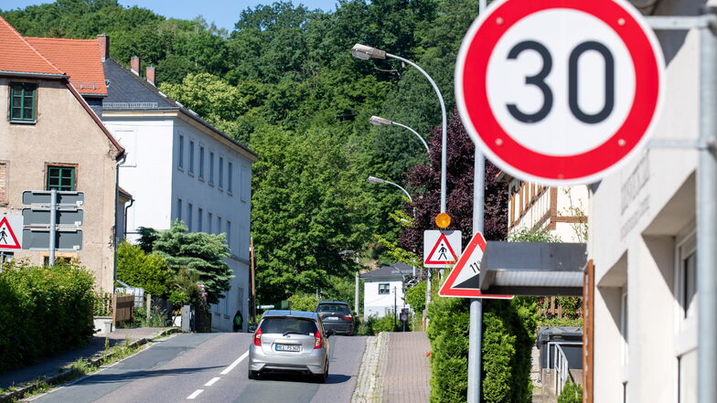 Auf der Freiberger Straße in Tharandt gibt es bereits einen Tempo-30-Abschnitt. Werden nun weitere eingerichtet?