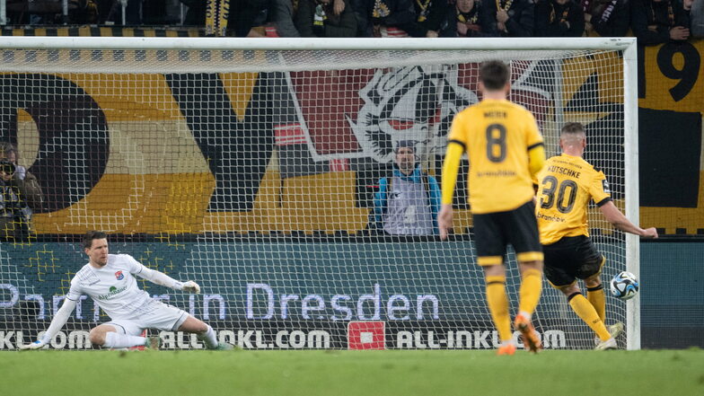 Dynamos Noten gegen Unterhaching: Markus Anfang wechselt den Sieg ein