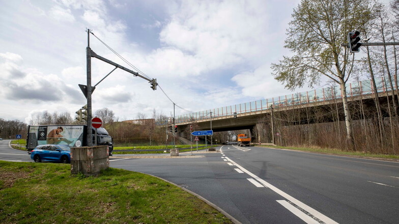 Wilsdruff: Erste Arbeiten zum Umbau von A4-Anschlussstelle