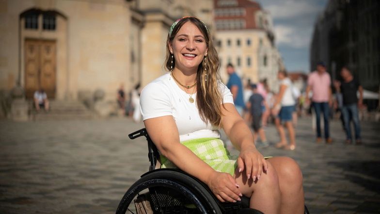 Die zweifache Rad-Olympia-Siegerin Kristina Vogel hat in Dresden den Special-Event-Day begleitet.