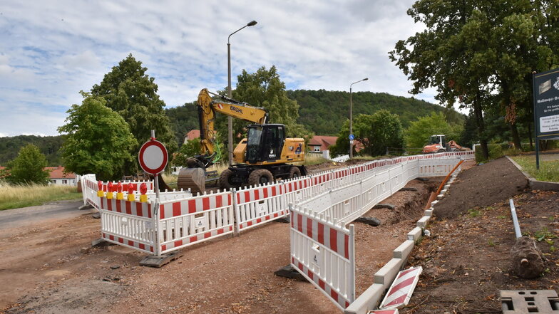 Freital sieht Bauarbeiten an Rabenauer Straße im Plan
