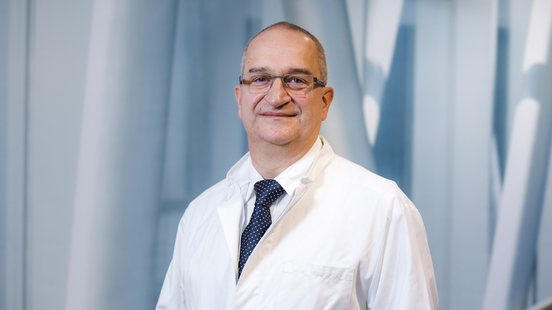 Thomas Geißel ist Oberarzt der Klinik für Anästhesie und Intensivmedizin am Elblandklinikum.