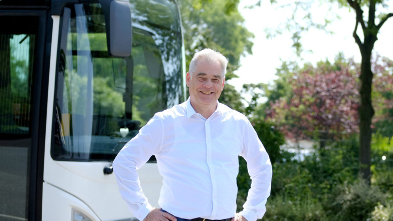 Jens Dehnert, Geschäftsführer der Verkehrsgesellschaft Meißen (VGM): „Für uns als regionales Verkehrsunternehmen sind Elektrofahrzeuge derzeit wirtschaftlich nicht darstellbar.“