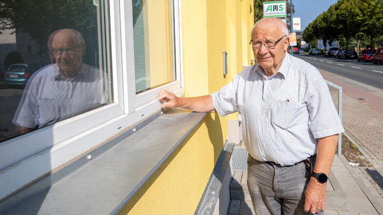 Konrad Eckoldt kennt das neue Mehrgenerationenhaus in Heidenau noch, da war es Kulturhaus von Druckguss.