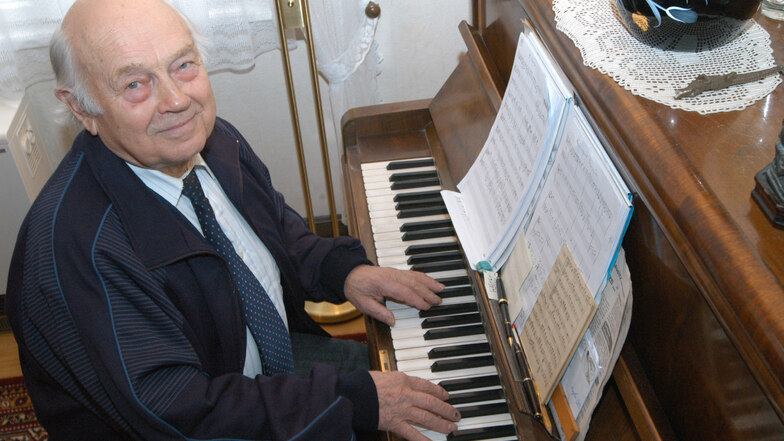 Der Komponist Heinz Roy, wie er in unserer Erinnerung bleiben wird.
