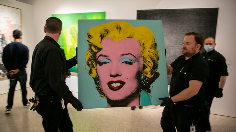 Andy Warhols Marilyn erzielt bei Auktion Rekord-Erlös