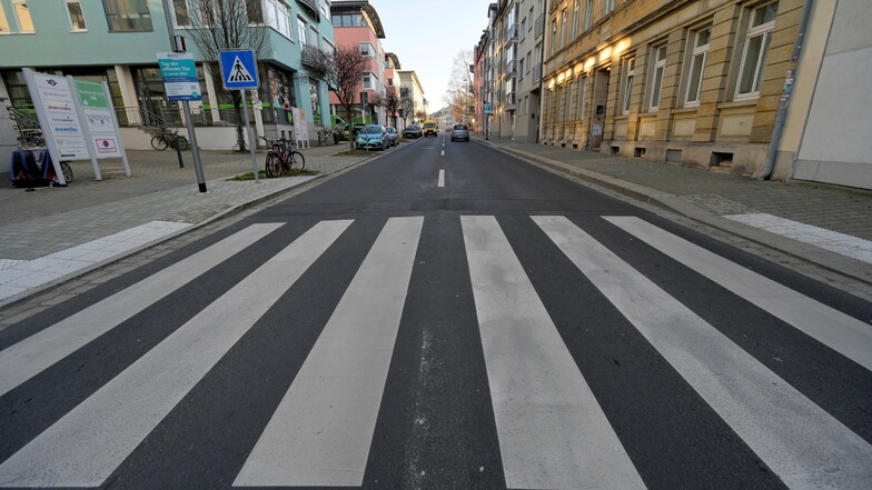Diese neuen Zebrastreifen, Fuß- und Radwege bekommt Dresden 2024