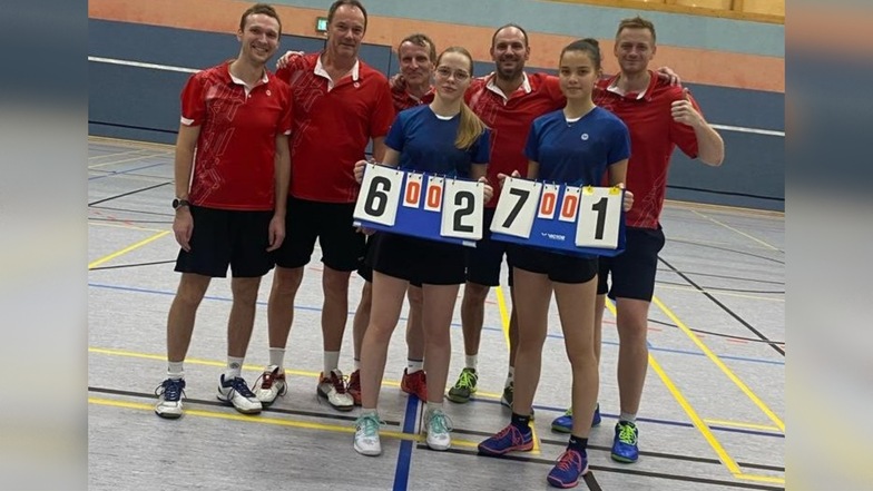 Zittaus Badmintonteam ist vorzeitig Sachsenmeister