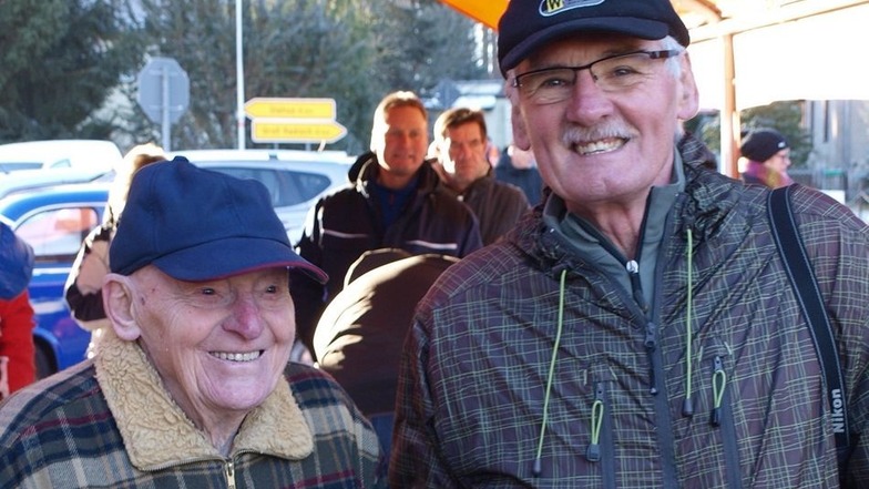 Heinz Kujau und Gerd Scholz (rechts) hoben vor 50 Jahren den Kollmer Silvesterlauf aus der Taufe.