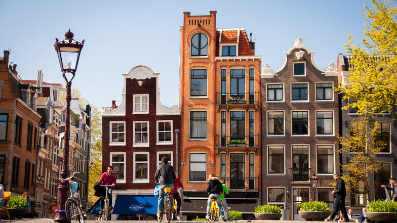 Kanal-Häuser in Amsterdam
