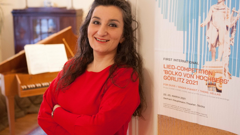 Eleni Ioannidou, Vorsitzende des Görlitzer Vereins Ars-Augusta, organisiert Musik in Schlesien. Falls Corona es erlaubt, findet im März ihr großer Liedwettbewerb in Görlitz statt.