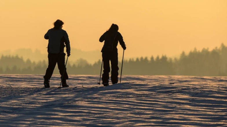 Skilanglauf kann so schön sein, wenn man ordentliche Bedingungen hat.